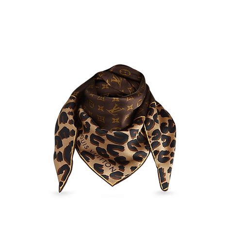 louis vuitton leopard scarf knock off